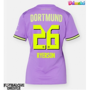 Borussia Dortmund Julian Ryerson #26 Dámské Alternativní Dres 2026-27 Krátký Rukáv